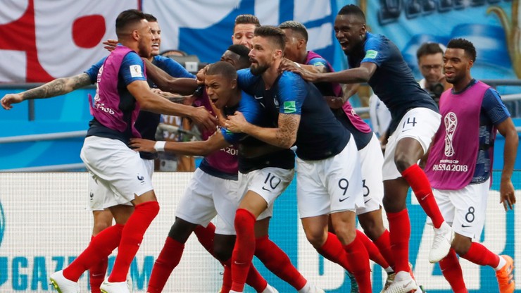MŚ 2018: grad bramek w meczu Francja - Argentyna. Trójkolorowi meldują się w ćwierćfinale