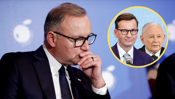 Andrzej Duda komentuje rozłam w PiS. "Dla mnie to gorszące"