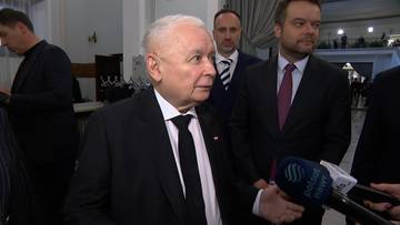 Kaczyński ocenił Hołownię. "Warto powiedzieć coś dobrego, takie są obyczaje"