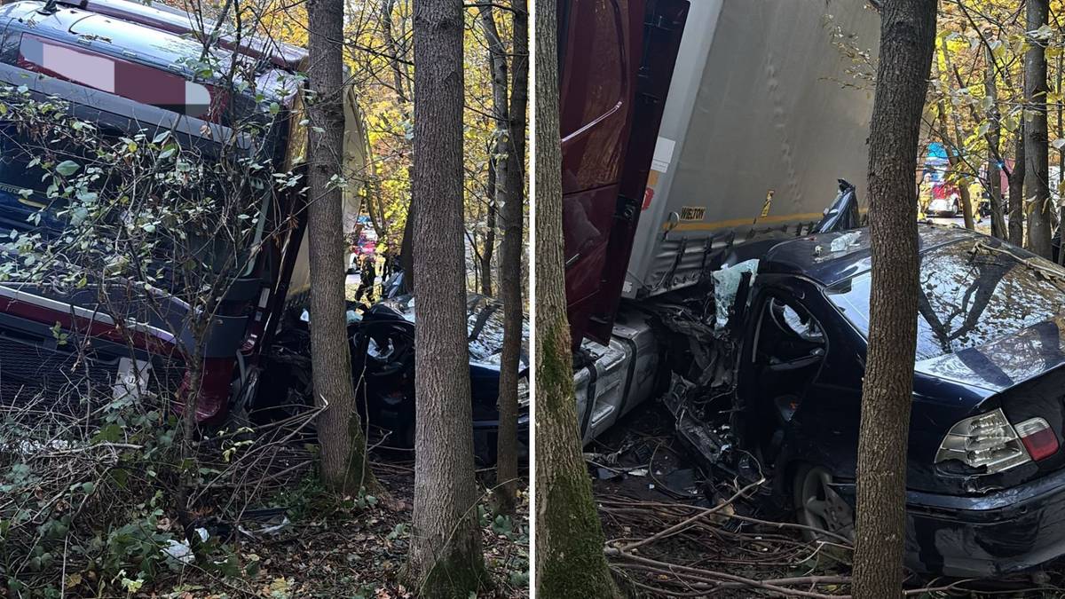 Tragiczny wypadek przy przejściu granicznym. Ciężarówka staranowała kilka aut