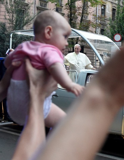 Papież w Polsce I dzień