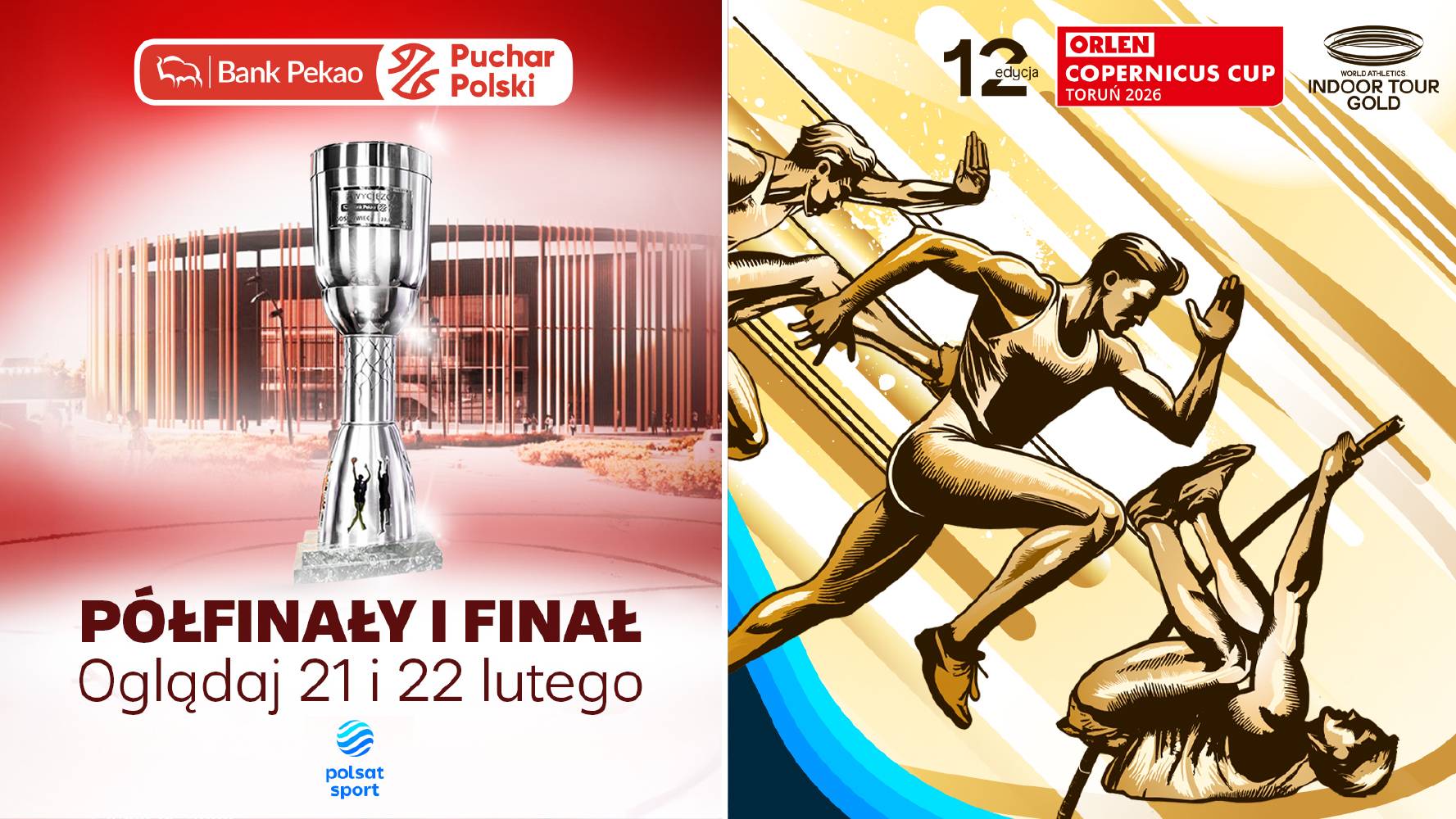 Weekend emocji dla kibiców basketu i lekkiej atletyki