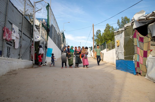 Uchodźcy na Lesbos