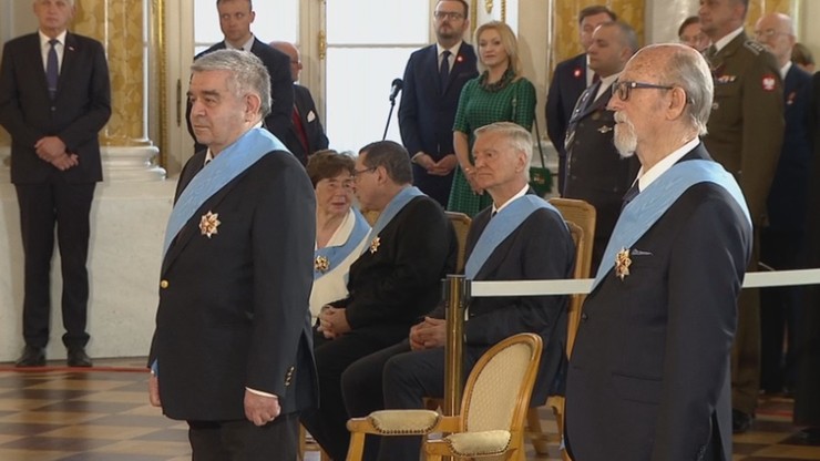 Antoni Lenkiewicz oraz Antoni Libin-Libera odznaczeni Orderem Orła Białego