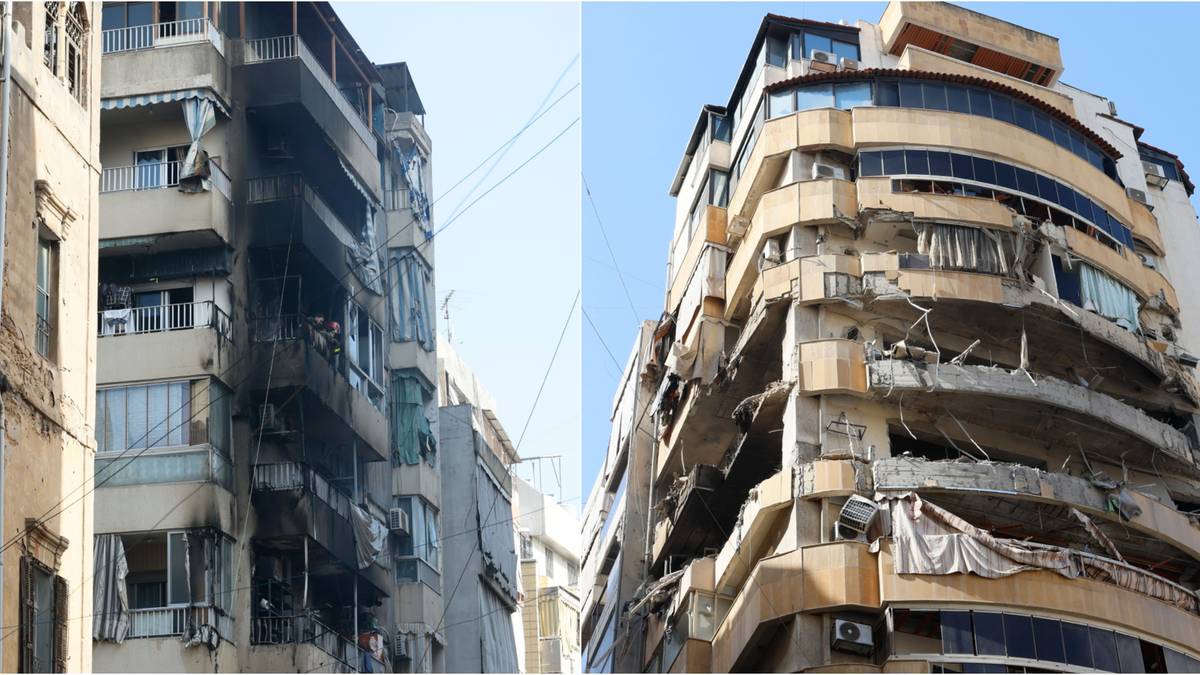 Izrael zaatakował w centrum Bejrutu. Blok mieszkalny w Bejrucie zrównany z ziemią