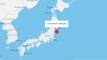 Japonia: trzęsienie ziemi koło Fukushimy