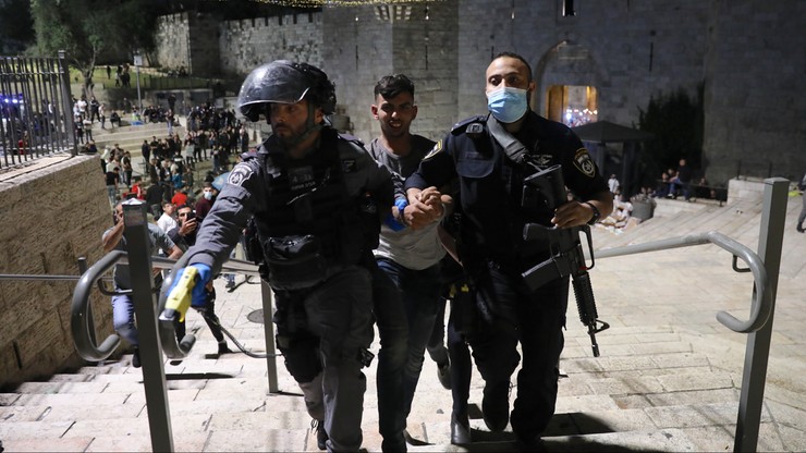 Zamieszki w Jerozolimie. 53 Palestyńczyków rannych