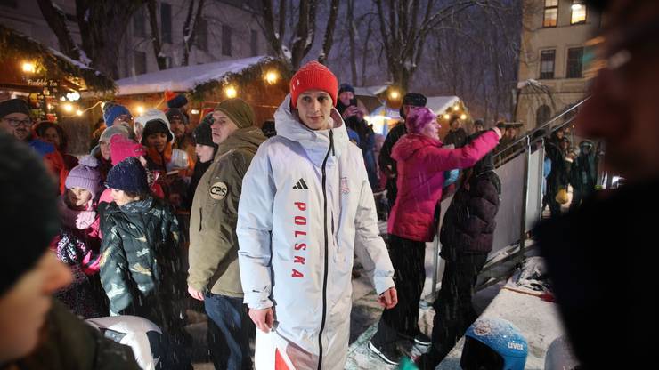 Paweł Wąsek uroczyście powitany