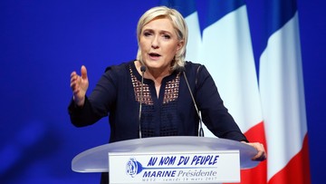 Le Pen wzywa do ochrony granic i zamykania meczetów