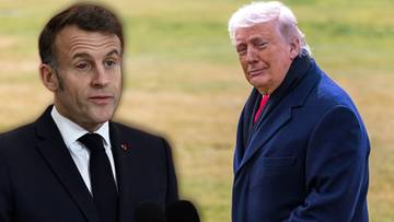 Donald Trump i Emmanuel Macron