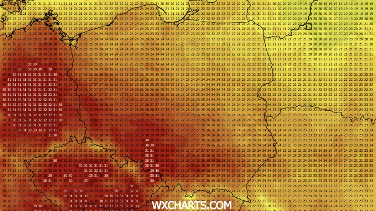 Upał pod koniec tygodnia może wystąpić na południowym zachodzie kraju