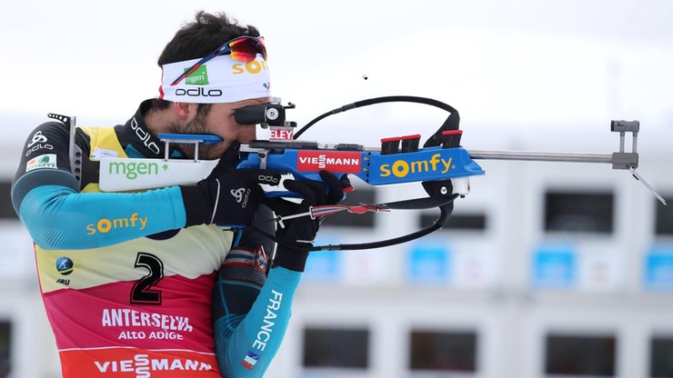 PŚ w biathlonie: Fourcade wygrał ostatni bieg przed igrzyskami