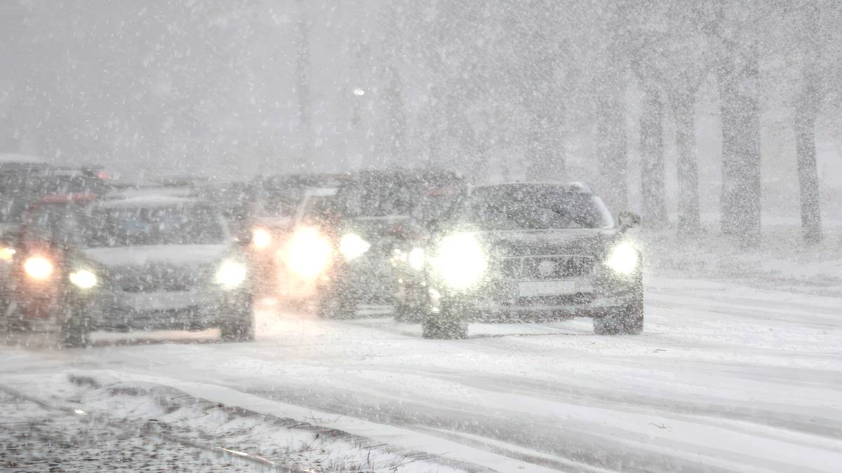 Na drogach może dojść do paraliżu. Fot. TwojaPogoda.pl