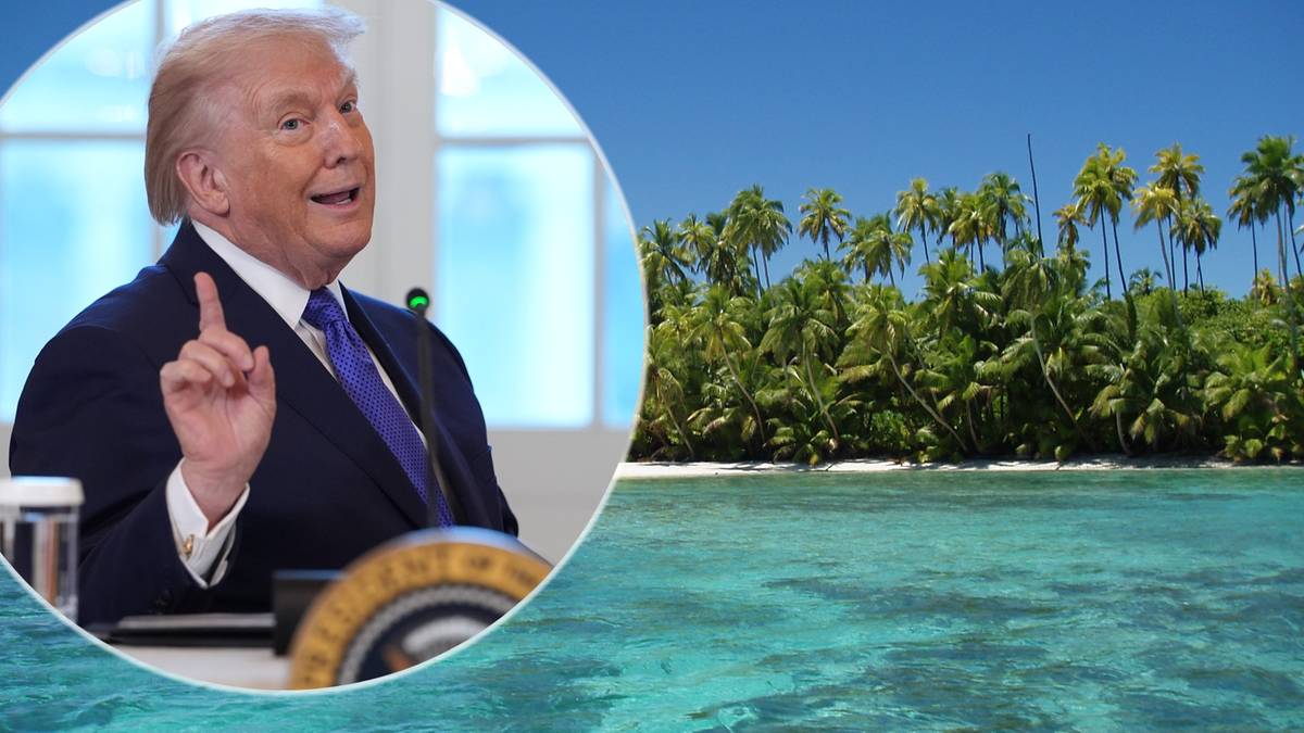 Chcą nazwać wyspę imieniem Trumpa. Mają jeden warunek