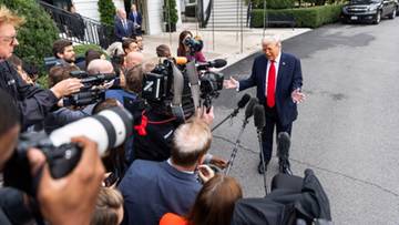 Donald Trump dostał niewygodne pytanie. "Szkodzisz swemu krajowi"