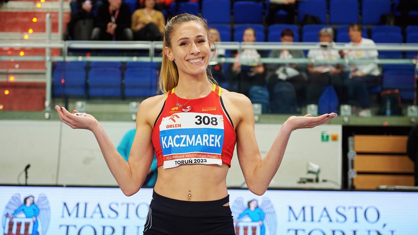 Natalia Kaczmarek poprawiła własny halowy rekord Polski!