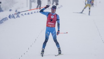 PŚ w biathlonie: Fillon Maillet wygrał zawody w Oberhofie i został liderem cyklu 