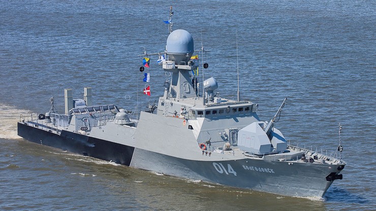 Dwa rosyjskie okręty wojenne wpłynęły we wtorek wieczorem na wody Morza Bałtyckiego