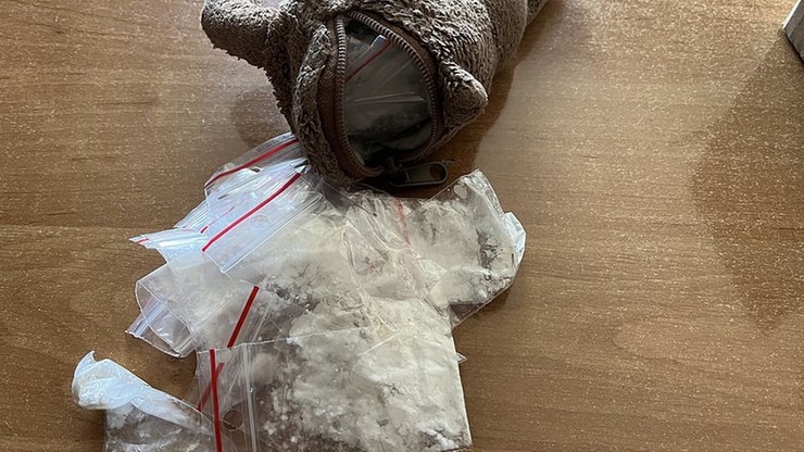 Policjanci w Żorach znaleźli narkotyki w pluszowych zabawkach