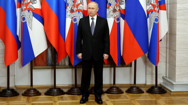 Duński wywiad: Władimir Putin zaatakował Ukrainę będąc na silnych lekach