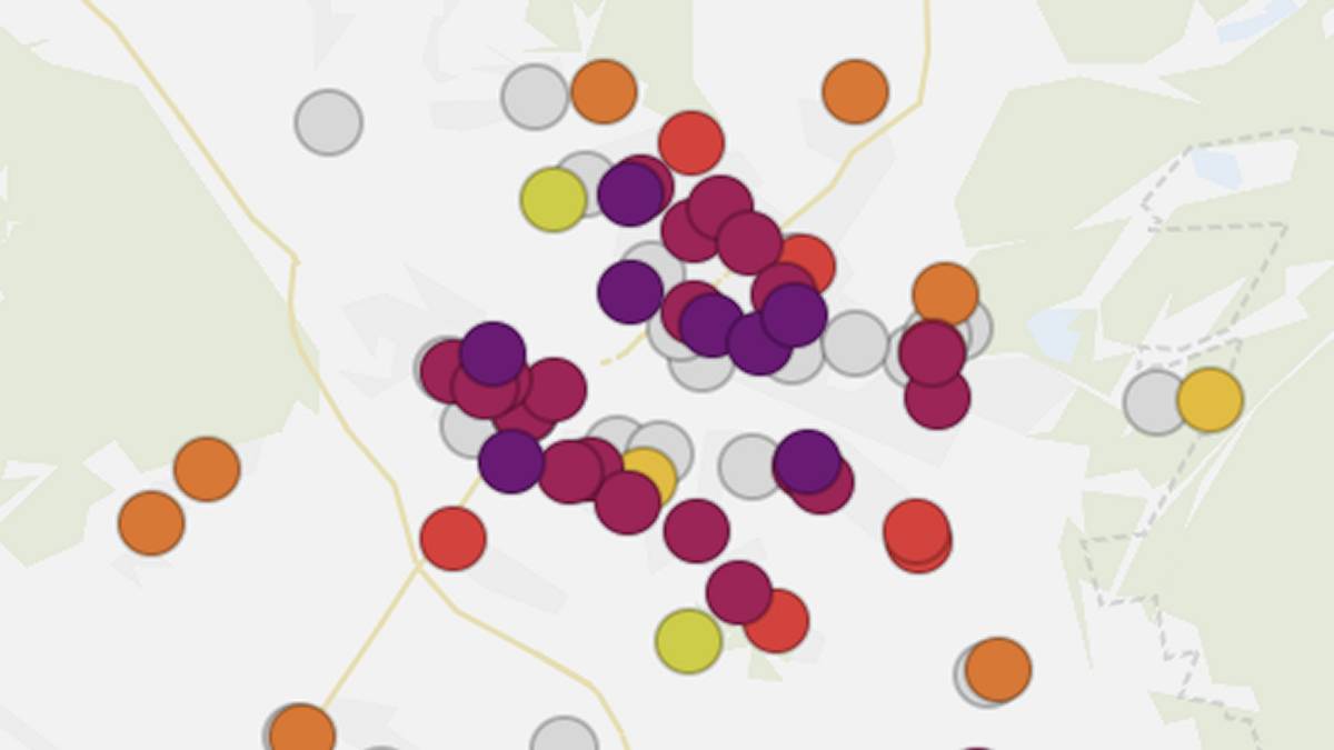 Niebezpieczne substancje w powietrzu. Fot. Airly.
