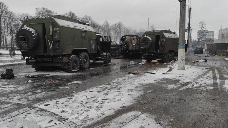 Wojna w Ukrainie. Brytyjskie media: chaos, niskie morale i odmowy rozkazów w rosyjskiej armii