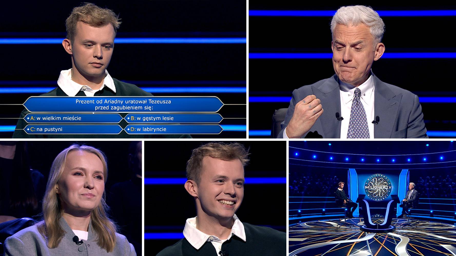 &bdquo;Milionerzy&rdquo;: Prezent od Ariadny uratował Tezeusza przed...