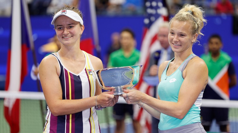 US Open: Barbora Krejcikova i Katerina Siniakova z Karierowym Wielkim Szlemem