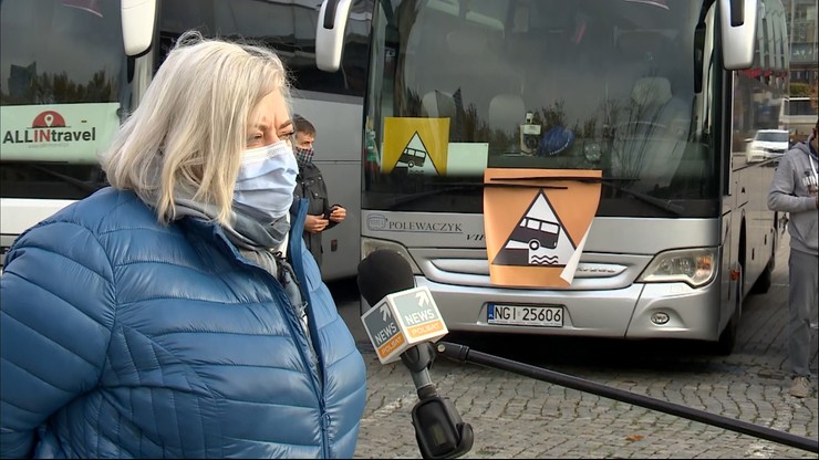 Protest branży przewozowej. Ponad 200 autokarów jedzie do Warszawy