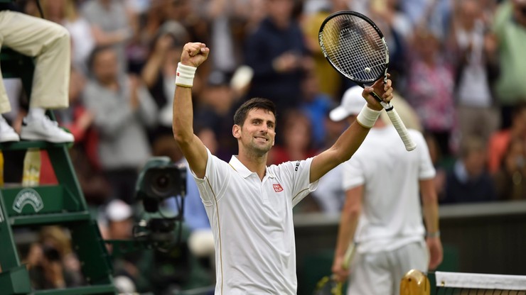 Wimbledon: Djokovic wygrał 30. z rzędu mecz w Wielkim Szlemie