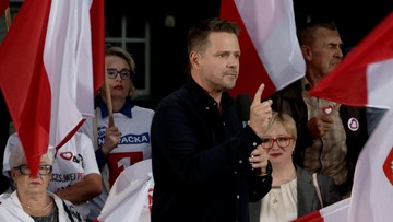 R. Trzaskowski: Jakby Kaczyński tutaj wszedł, zobaczyłby miliony Tusków