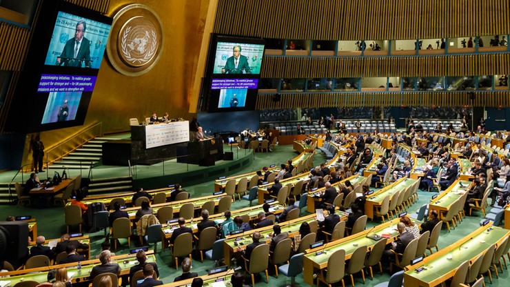 ONZ. Zgromadzenie Ogólne przyjęło zmiany dotyczące weta stałych członków Rady Bezpieczeństwa