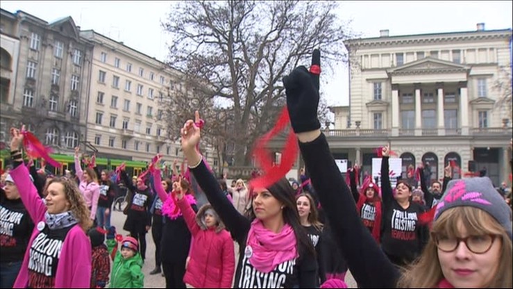 "Nazywam się Miliard" - kobiety protestują przeciwko przemocy