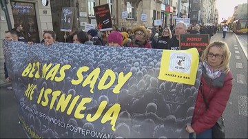 Górnicy wspierają protest pracowników sądów i prokuratur
