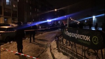 Wybuch bomby w supermarkecie w Petersburgu. 10 osób rannych