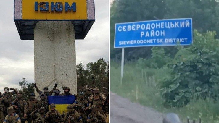 Kontrofensywa Ukrainy. Sukcesy ukraińskiej armii. Wyzwalają kolejne miejscowości