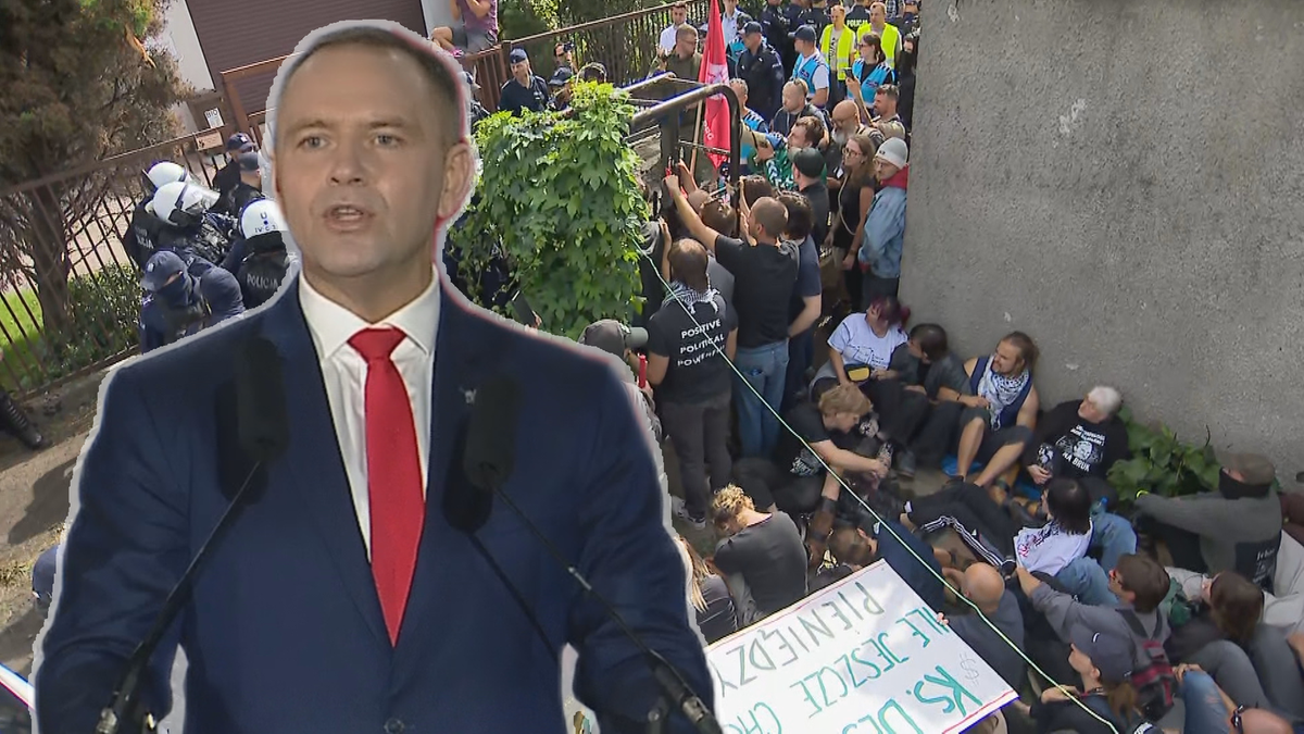 Dramatyczna eksmisja w Poznaniu. Mieszkańcy apelują do Nawrockiego