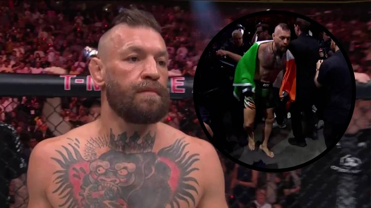 McGregor przegrał z Hollowayem na UFC 329 – wszedł do oktagonu z kontuzją nogi