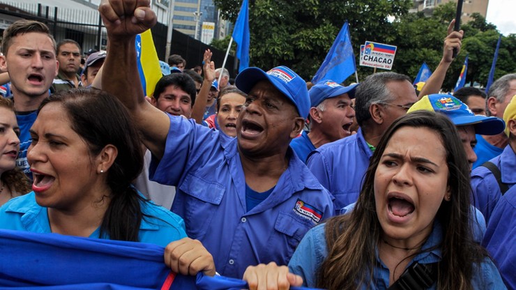 Wenezuela: opozycja protestuje przeciw interwencjom policji wobec demonstrantów