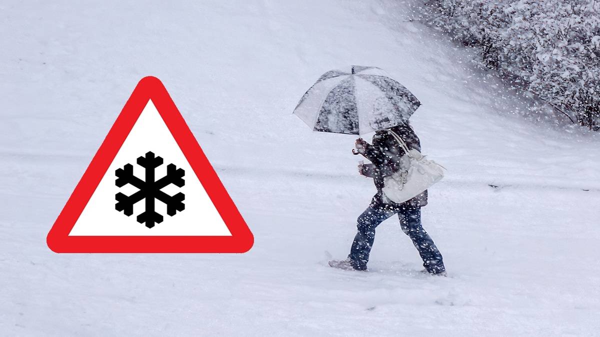 Burze śnieżne nad Polską. Fot. TwojaPogoda.pl