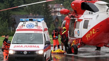 Pięć osób zmarło, około 140 poszkodowanych. Po gwałtownej burzy w Tatrach zamknięto szlak na Giewont