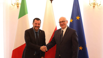 Chwalił Putina, dziękował Polsce - kim jest Matteo Salvini