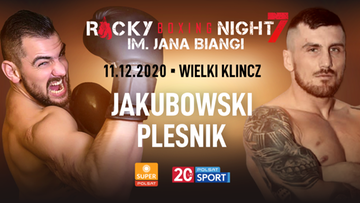 Igor Jakubowski w walce wieczoru podczas gali Rocky Boxing Night. Karta walk