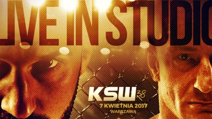 Transmisja gali KSW 38: Live in Studio w Polsacie Sport!