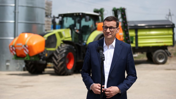 Premier: zależy mi na wzmocnieniu siły polskich rolników wobec rolników zagranicznych