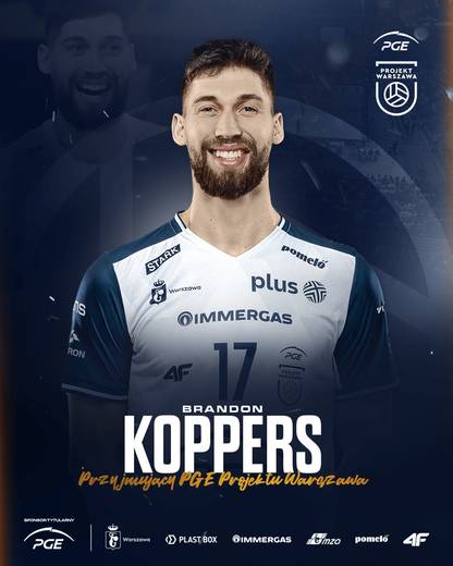 PGE Projekt Warszawa - skład na nowy sezon 2025/2026. Siatkarze, trener, transfery