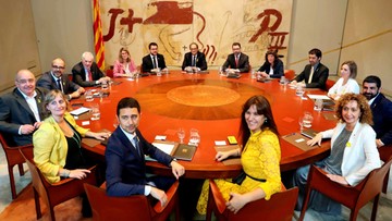 Nowy rząd Katalonii zaprzysiężony. Premier zapowiedział działania na rzecz niepodległości