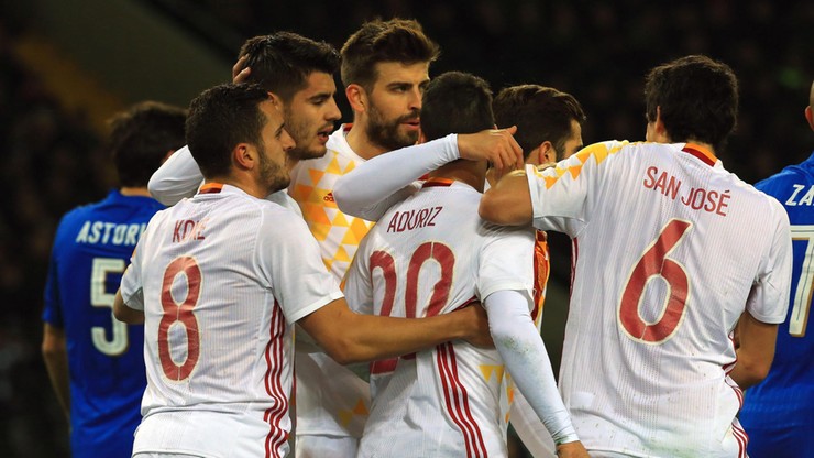 Włochy - Hiszpania: De Gea zachwyca także w kadrze. Pierwszy gol Aduriza w reprezentacji!