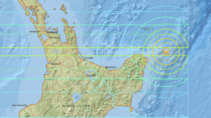 Potężne trzęsienie ziemi w Nowej Zelandii