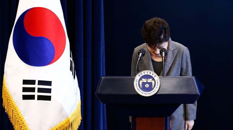 Prezydent Korei Płd.: jeśli wniosek ws. impeachmentu przejdzie, odejdę w milczeniu